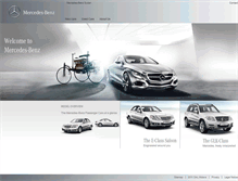 Tablet Screenshot of mercedes.dal-motors.com